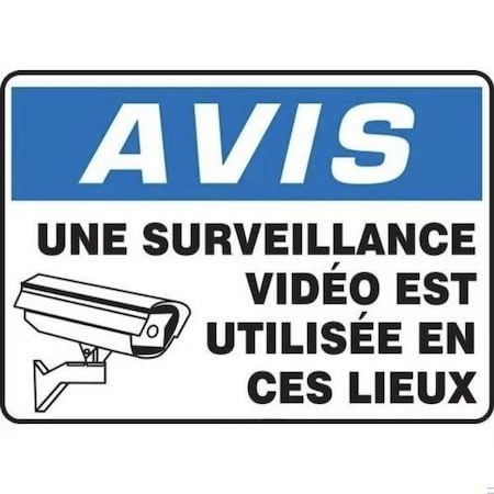 Accuform OSHA NOTICE SAFETY SIGN VIDEO FRMASE801XT FRMASE801XT